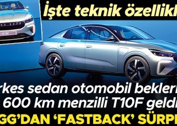 Togg’dan ‘Fastback’ sürprizi