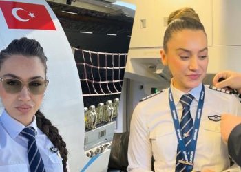 Ünlü futbolcunun eşi kaptan pilotluğa terfi etti! Hem meslek yaptı hem de üç çocuk…