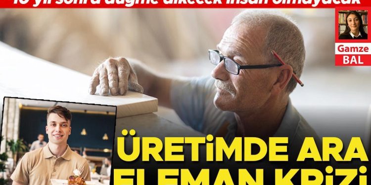 Üretimde orta eleman krizi