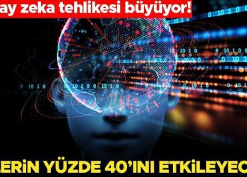 Yapay zeka tehlikesi büyüyor! IMF açıkladı: İşlerin yüzde 40’ını etkileyecek