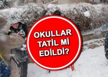 YARIN OKULLAR TATİL Mİ 16 OCAK SALI SON DAKİKA | Erzurum, Bolu, Kastamonu’da yarın okul var mı, okullar tatil edildi mi? Kar tatili olan vilayet ve ilçeler hangileri? Gözler Valilik açıklamalarında!