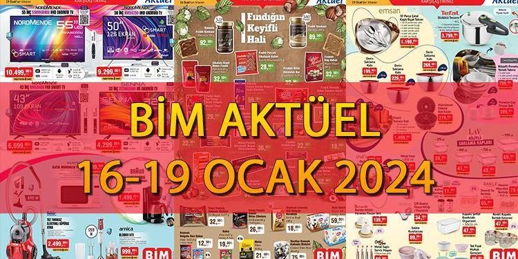 YENİ BİM aktüel 16-19 Ocak 2024 kataloğu || BİM’de gelecek hafta neler var? Filtre Kahve Makinesi, Torbasız Elektrikli Süpürge, Bluetooth Hoparlör BİM’de…