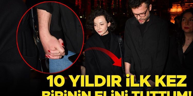 10 yıldır birinci sefer birinin elini tuttum