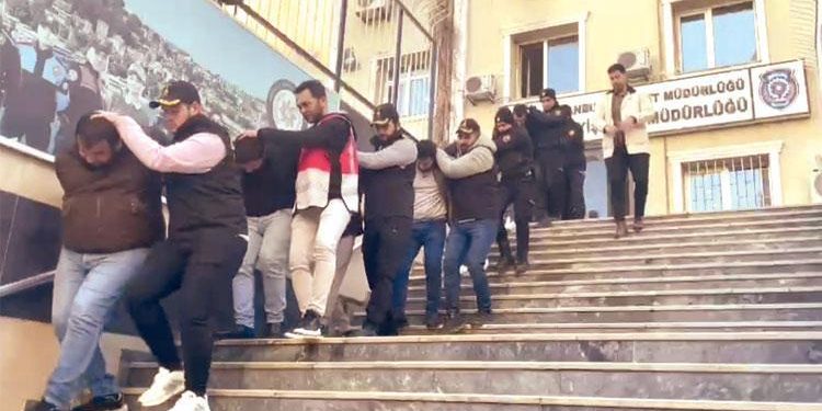 25 çete üyesine kelepçe: Düşük kilometre vurgununa baskın