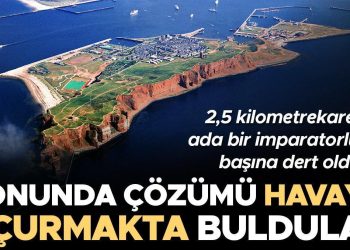 2,5 kilometrekarelik ada bir imparatorluğun başına sıkıntı oldu… Sonunda tahlili havaya uçurmakta buldular!