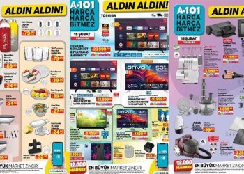 A101 aktüel eserler kataloğu 15 Şubat 2024 || A101’de bu hafta neler var? Sevgililer Günü İkramları A101’de!