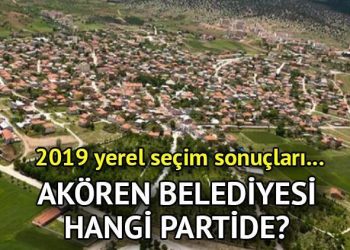 Akören Belediyesi hangi partide? Konya Akören Belediye Lideri kimdir? 2019 Akören lokal seçim sonuçları…