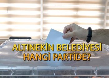 Altınekin Belediyesi hangi partide, Altınekin Belediye Lideri hangi partiden? İşte merak edilenler