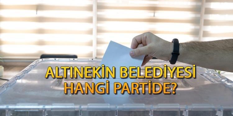 Altınekin Belediyesi hangi partide, Altınekin Belediye Lideri hangi partiden? İşte merak edilenler