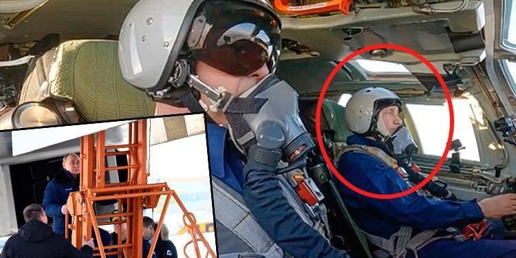 Batı’yı çıldırtan imajlar: Putin bizimle dalga geçiyor! Rus başkan nükleer füze taşıyan uçağı test etti