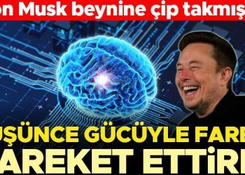 Beynine çip takılan insan niyet gücüyle fareyi hareket ettirdi