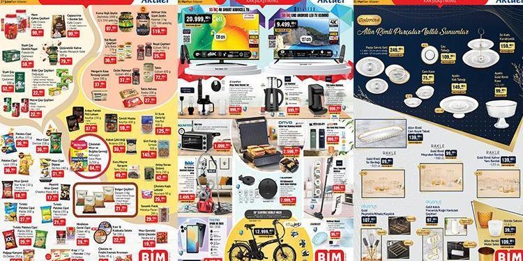 BİM AKTÜEL 27 ŞUBAT- 1 MART 2024 KATALOĞU YENİ! Bu hafta bim’e gelecek eserler neler? Robot Süpürge, Elektrikli Bisiklet, Dikey Süpürge BİM’de…