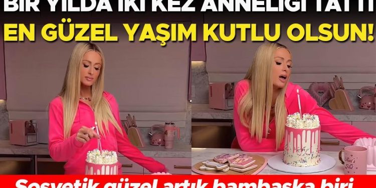 Bir yıl içinde iki sefer anne oldu… Sosyetik hoş artık apayrı biri: En hoş yaşım kutlu olsun!