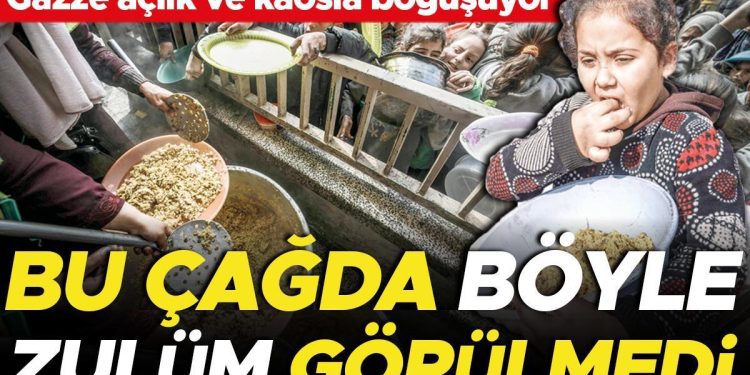 BM yardımları durdurmak zorunda kaldı… Gazze açlık ve kaosla boğuşuyor