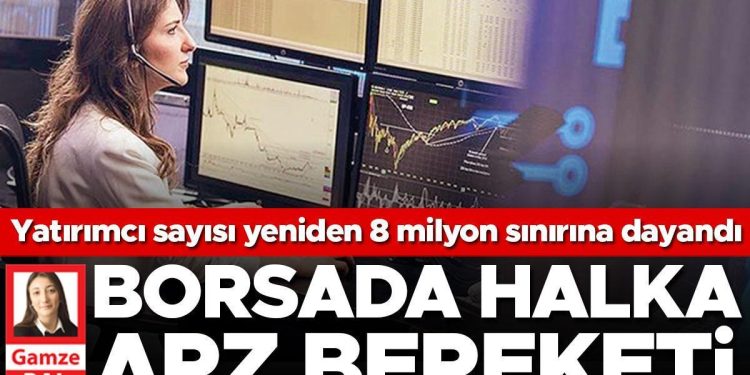 Borsada halka arz rahmeti