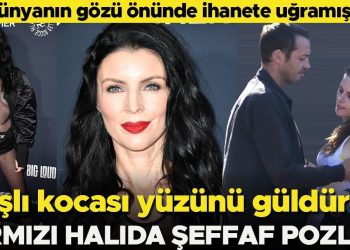 Bütün dünya onun ihanete uğrayışını izlemişti… Yaşlı kocası yüzünü güldürdü