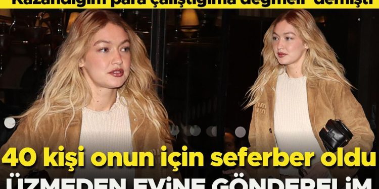 ‘Çalışacaksam kazandığım para beni tatmin etmeli’ demişti… 40 kişi seferber oldu… Gigi’yi üzmeyelim, konuta gönderelim