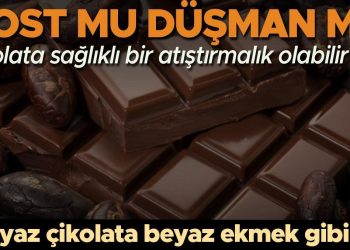 Çikolata dost mu düşman mı? Doğru cinsini seçtiğimizde çikolata sağlıklı bir atıştırmalık olabilir mi?