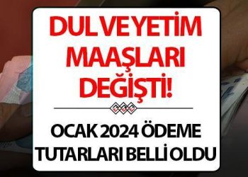 DUL VE YETİM AYLIĞI NE KADAR OLDU? 2024 yılı yüzde 25, 50, 75 orana nazaran dul ve yetim aylığı artırım oranları