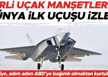 Dünya birinci uçuşu izledi