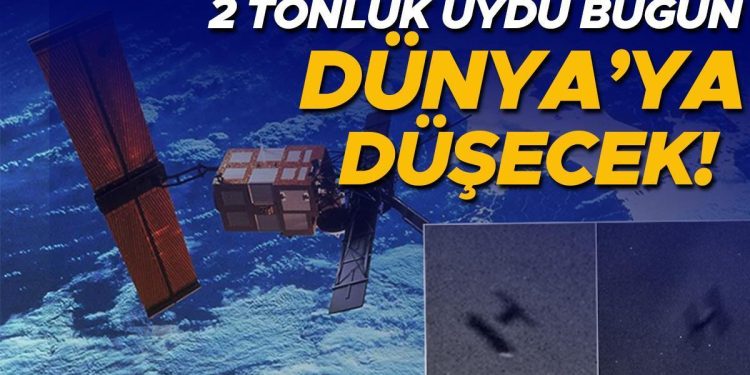 Dünya nefesini tuttu… 2 tonluk uydu bugün Dünya’ya düşecek! ESA saat verdi