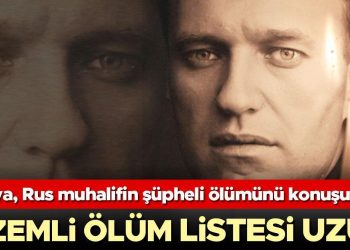 Dünya Rus muhalifin kuşkulu vefatını konuşuyor! Çiçek bırakanı gözaltına aldılar