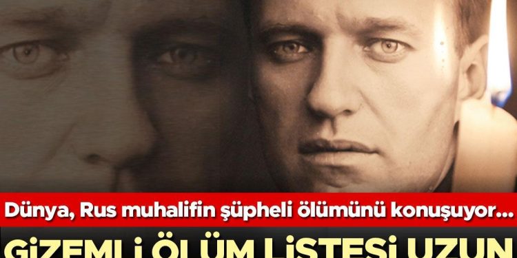 Dünya Rus muhalifin kuşkulu vefatını konuşuyor! Çiçek bırakanı gözaltına aldılar