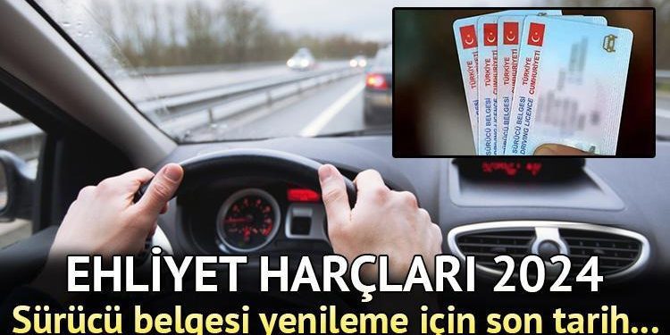 EHLİYET HARÇLARI 2024 || Ehliyet fiyatları ne kadar oldu?  Ehliyet yenileme son gün ne vakit, cezası kaç TL? Son tarihe dikkat!