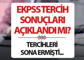 EKPSS TERCİH SONUÇLARI 2024: Tercihlerin akabinde gözler sonuçlarda.. ÖSYM EKPSS sonuçları ne vakit açıklanır?
