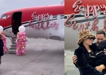 En hoş yaşa en özel kutlama… Sosyetik hoş doğum günü kaçamağına süslü jetiyle gitti