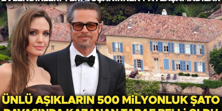 Evlendikleri yeri boşanırken paylaşamadılar: Ünlü aşıkların 500 milyonluk şato davasında kazanan taraf belirli oldu