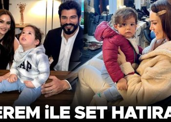 Fahriye Evcen ile Kerem’in set anısı… Ünlü oyuncunun bu paylaşıma yorum yağdı