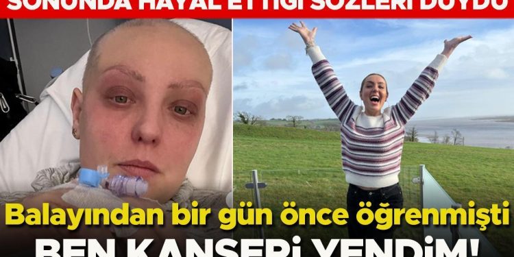 Fecî gerçeği balayından bir gün evvel keşfetmişti: Sonunda duymayı hayal ettiğim kelamlar: Ben kanseri yendim!