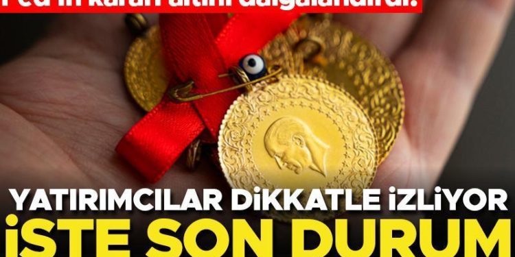 Fed’in kararı altını dalgalandırdı! Yatırımcılar dikkatle izliyor… İşte son durum