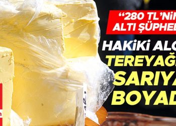 Gerçek algısı tereyağını sarıya boyadı