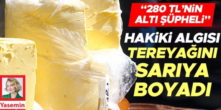 Gerçek algısı tereyağını sarıya boyadı