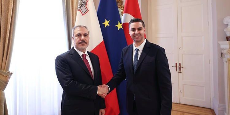 Hakan Fidan Malta Dışişleri Bakanı Borg ile görüştü