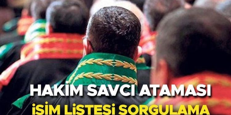 HAKİM SAVCI ATAMA İSİM LİSTESİ SORGULAMA 2024 | Hakim ve savcı atama sonuçları Resmi Gazete’de yayımlandı! İşte HSK İsimli Yargı ve İdari Yargı kura sonuçları öğrenme ekranı!