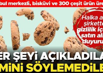 Halka açık şirketten saklılık asıllı satın alma duyurusu! İstanbul’da 300 çeşit eser üreten bisküvi şirketini alacaklar