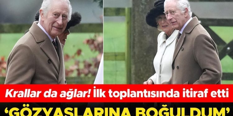 Hükümdarlar da ağlar… Charles kanser olduktan sonraki birinci toplantısında itiraf etti: Gözyaşlarına boğuldum