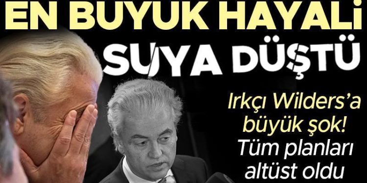 Irkçı başkan Wilders’ın başbakan olma ümitleri suya düştü! Hayatının şokunu yaşadı: “Büyük bir hayal kırılığı”