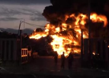 Japonya’da korkutan yangın! 13 saatte söndürülebildi…