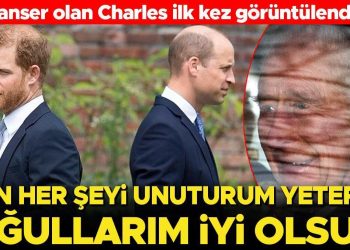 Kanser teşhisi konan Charles birinci defa görüntülendi… Her şeyi unutmaya hazır: Kâfi ki oğullarım barışsın!