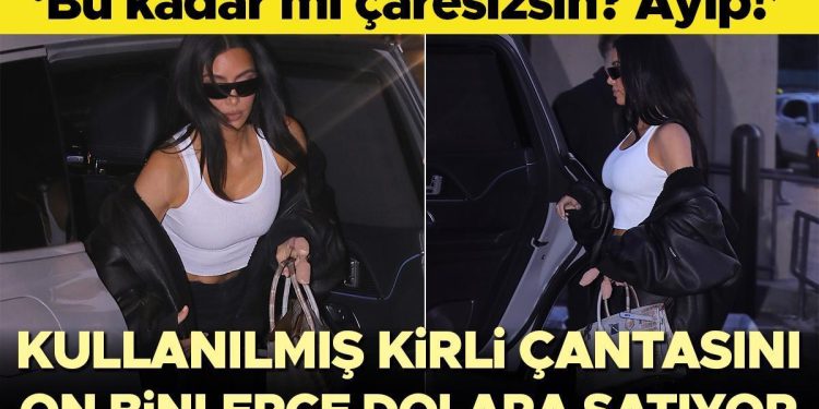 Kullanılmış kirli çantasını on binlerce dolara satışa koydu: Bu kadar mı çaresiz kaldın!