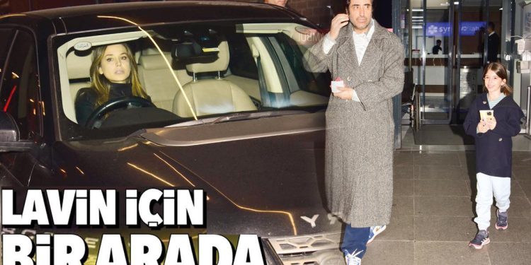 Mahsun Kırmızıgül ve avukat Ece Binay kızları Lavin için bir ortada