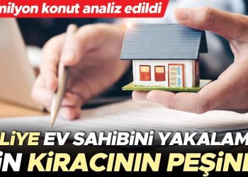 Maliye konut sahibini yakalamak için kiracının peşinde