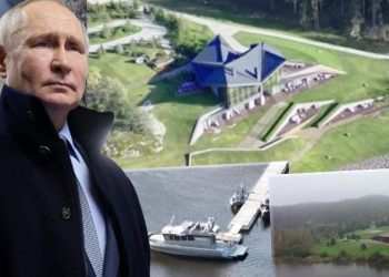 Manzaralar toplumsal medyadan paylaşıldı…Putin’in bilinmeyen meskeni: Finlandiya sonuna yakıni karayolu ulaşımı yok
