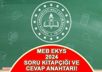 MEB EKYS KARŞILIK ANAHTARI 2024 | EKYS soru kitapçığı ve PDF yanıt anahtarı ne vakit açıklanır, nereden ve nasıl görüntülenir?