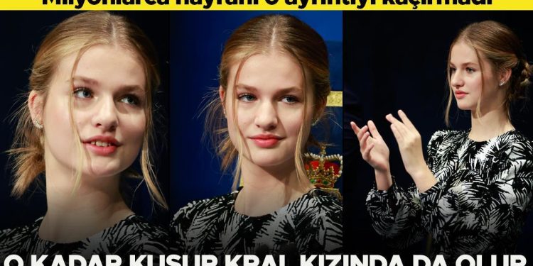 Meraklı gözler o ayrıntıyı kaçırmadı: O kadar kusur kral kızında da olur!