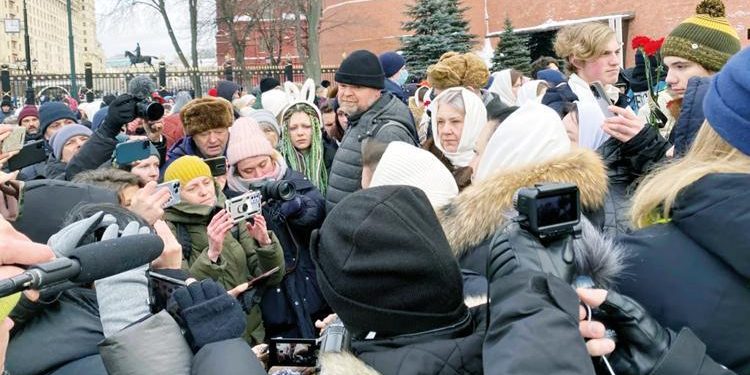 Moskova’da seferberlik protestosu
